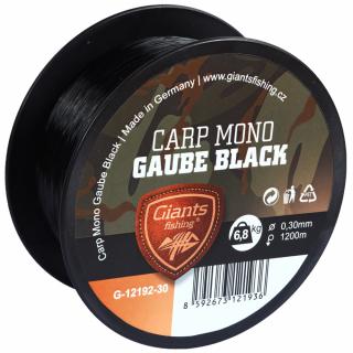 Giants Fishing Vlasec Carp Mono Gaube Black, Variant 1000m/0,40mm