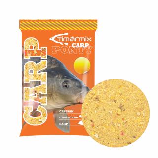 Kŕmna zmes Timár Mix Carp Plus Feeder Carp žltý 1kg