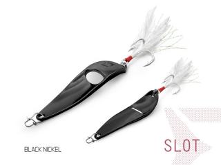 Plandavka Delphin SLOT - 15g BLACK NICKEL hook #4