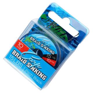 Pletená šnúra Giants Fishing Carp Braid Sinking 35lbs/10m Pitch Black