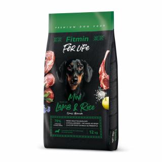 Fitmin For Life Lamb & Rice Mini krmivo pre malé psy 12 kg