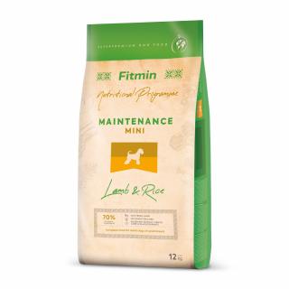 Fitmin Mini Lamb & Rice krmivo pre malé psy 12 kg