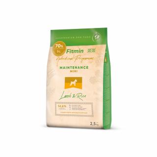 Fitmin Mini Lamb & Rice krmivo pre malé psy 2,5 kg