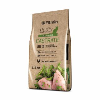 Fitmin Purity Castrate krmivo pre mačky 1,5 kg