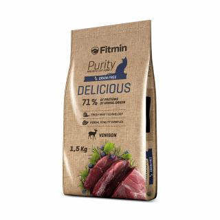 Fitmin Purity Delicious krmivo pre mačky 1,5 kg