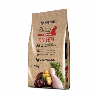 Fitmin Purity Kitten krmivo pre mačiatka 1,5 kg