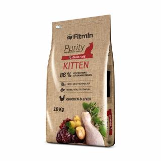 Fitmin Purity Kitten krmivo pre mačiatka 10 kg