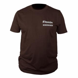 Fitmin Tričko unisex hnedé XL