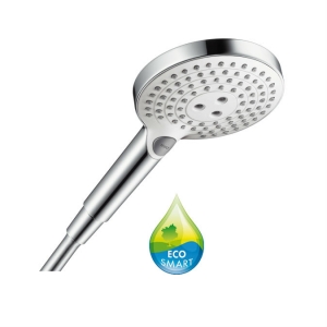 Hansgrohe Raindance Select S - Ručná sprcha 120 3jet,EcoSmart, biela-chróm