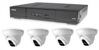 Kamerový set 1x AVTECH DVR DGD1005AV a 4x 2Mpx Dome kamera AVTECH DGC1004XFT + 2x napájací zdroj ZADARMO!