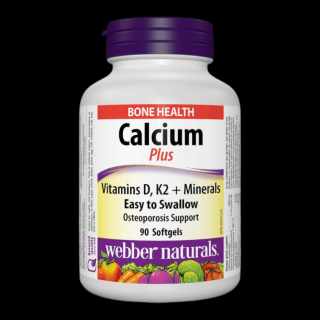 Vápnik (Calcium) Plus Vitamín D3, K2 + Minerály