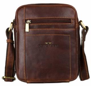 Pánská kožená crossbody taška (GT174)