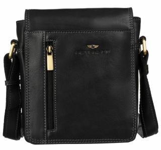 Pánská kožená crossbody taška (GT177)