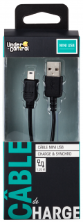 Nabíjecí Mini USB kabel černý