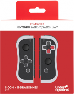 Nintendo Switch JOY-CON ovladače Black and White