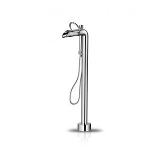 JEE-O - Pure bath mixer - 300-3310 brúsený nerezový povrch