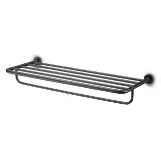 JEE-O Soho towel rack - 701-0072 kladivkový efekt matná čierna