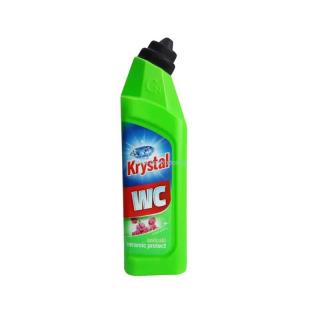 KRYSTAL WC čistič na keramiku s ochranou, zelený 750 ml, 1ks