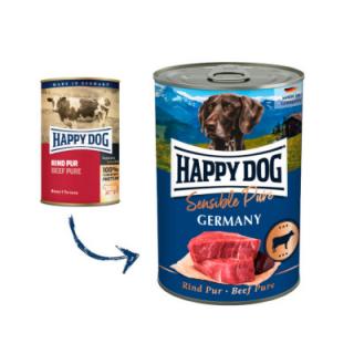 HAPPY DOG Rind Pur Germany, Balenie 400g