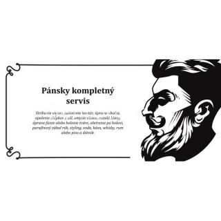 Voucher Pánsky Kompletný Servis