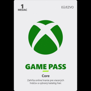 Microsoft Xbox Game Pass Core členstvo 1 mesiac