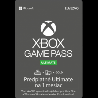 Xbox Game Pass Ultimate 1 mesiac