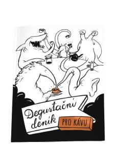 DEGUSTUJU - Vreckový diár na kávu A6