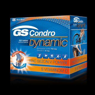 GS Condro® DYNAMIC, 100 tabliet Akcia