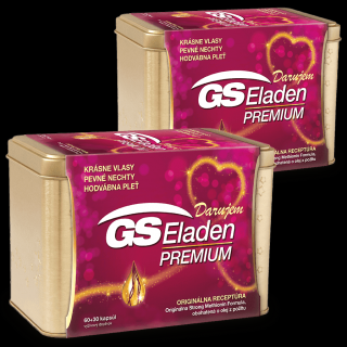 GS Eladen PREMIUM, 2 x 90 kapsúl (180 ks) - darček 2019