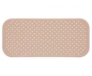 Protišmyková podložka do vane 76x34 cm béžová (Prírodný kaučuk bez PVC)