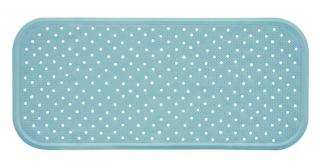 Protišmyková podložka do vane 76x34 cm svetlomodrá (Prírodný kaučuk bez PVC)