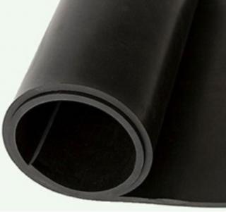 Tesniaca doska EPDM/SBR šírka 1200 mm bez vložky, pevnosť v ťahu 5 MPa