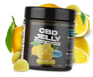 CBD Jelly 100 mg - citrón