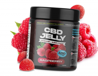 CBD Jelly 100 mg - malina