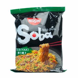 Nissin Foods Holding Co. Rezance Soba s Teriyaki omáčkou Nissin110g