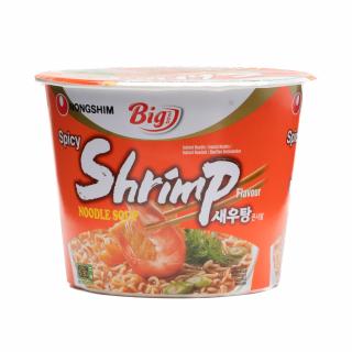 Nongshim Rezance veľká šálka s príchuťou kreviet Nongshim 115g