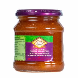 PATAKS Mango Chutney ostré k mäsu 340g