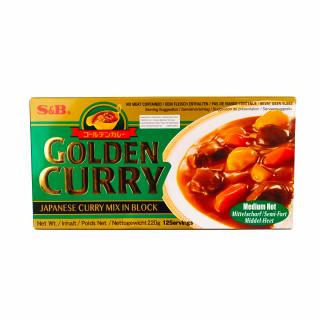 S&B Omáčka Golden Curry stredne ostrá 220g S&B