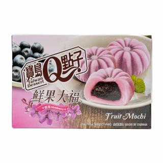 Taiwan Dessert Koláčiky ryžové Mochi čučoriedkové 210g