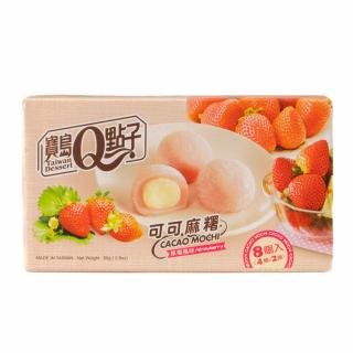 Taiwan Dessert Koláčiky ryžové Mochi jahodové čokoládové 80g