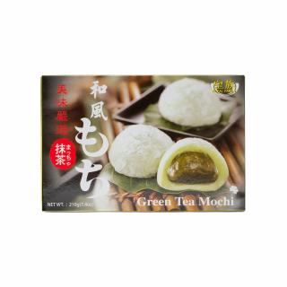 Taiwan Mochi Museum Koláčiky ryžové Mochi zelený čaj 210g