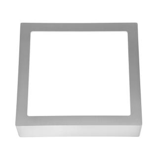 Ecolite prisadený LED panel 30x30cm, 25W, 2700K, IP20, 2240Lm, chrom (LED-CSQ-25W/27/CHR)