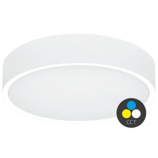 LED CCT stropné prisadené svietidlo 15W biele (WMAT300-15W/BI)