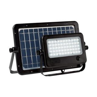 LED SOLÁRNE SENZOROVÉ SVETLO 1100 lm / 50W IP65 S PRENOSNÝM SOLÁRNYM PANELOM (98SOL302)