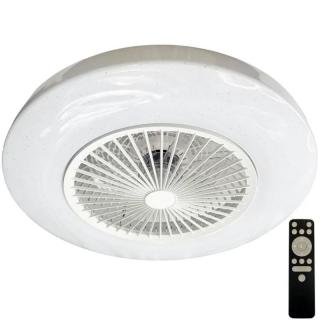 LED Stmievateľné stropné svietidlo s ventilátorom 72W (LCL6350)