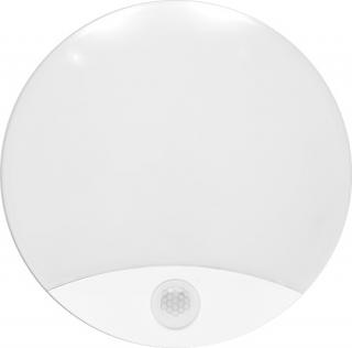 LED stropné svietidlo LORA 15W, 4100K, IP44, 1300lm, PIR (WHST71-LED)