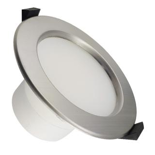 LED svietidlo 10W, IP44 do sádrokartónu nerez (LDL154/S)