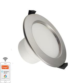 LED svietidlo WIFI 10W/IP44/3000K-6500K/SI - LDL164SW (LDL164/SW)