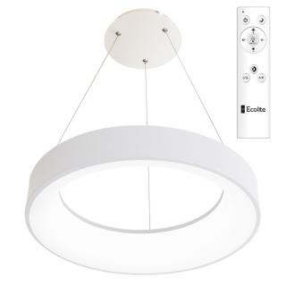 LED závesný prstenec NEST 40W s DO biely (WMKL02R-40W/LED-BI)