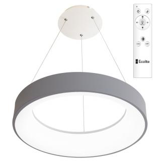 LED závesný prstenec NEST 40W s DO šedý (WMKL02R-40W/LED-SED)